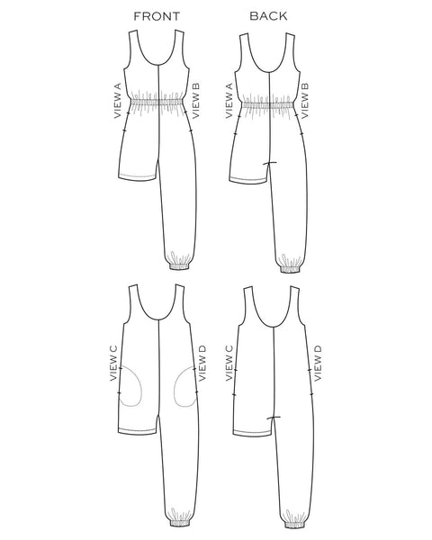 Nova Jumpsuit (sizes 0 - 18)
