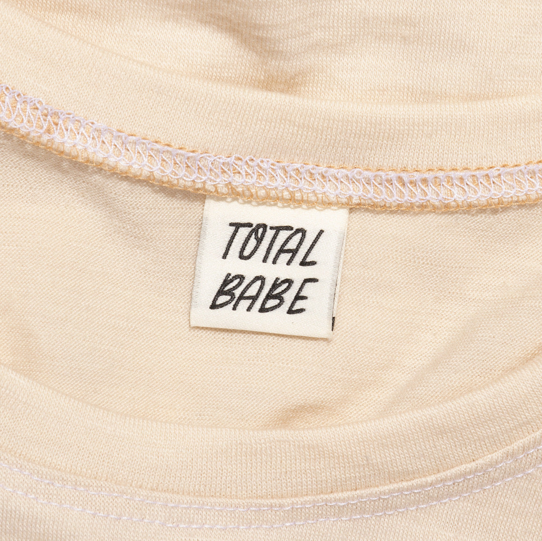 'Total Babe' woven labels 10 pack