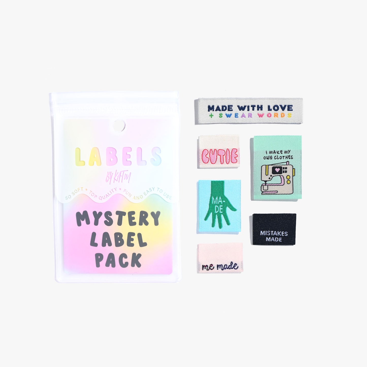 Mystery Pack | 6 Sew-in Labels