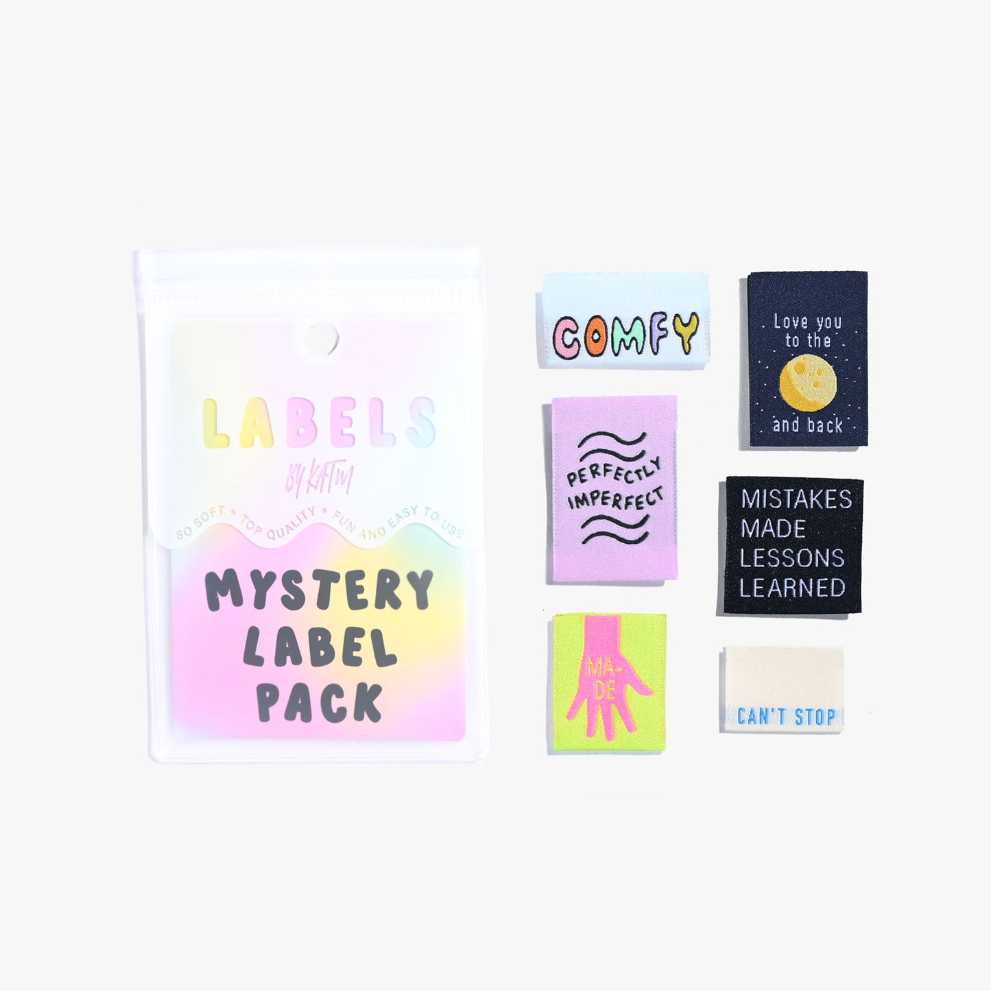 Mystery Pack | 6 Sew-in Labels