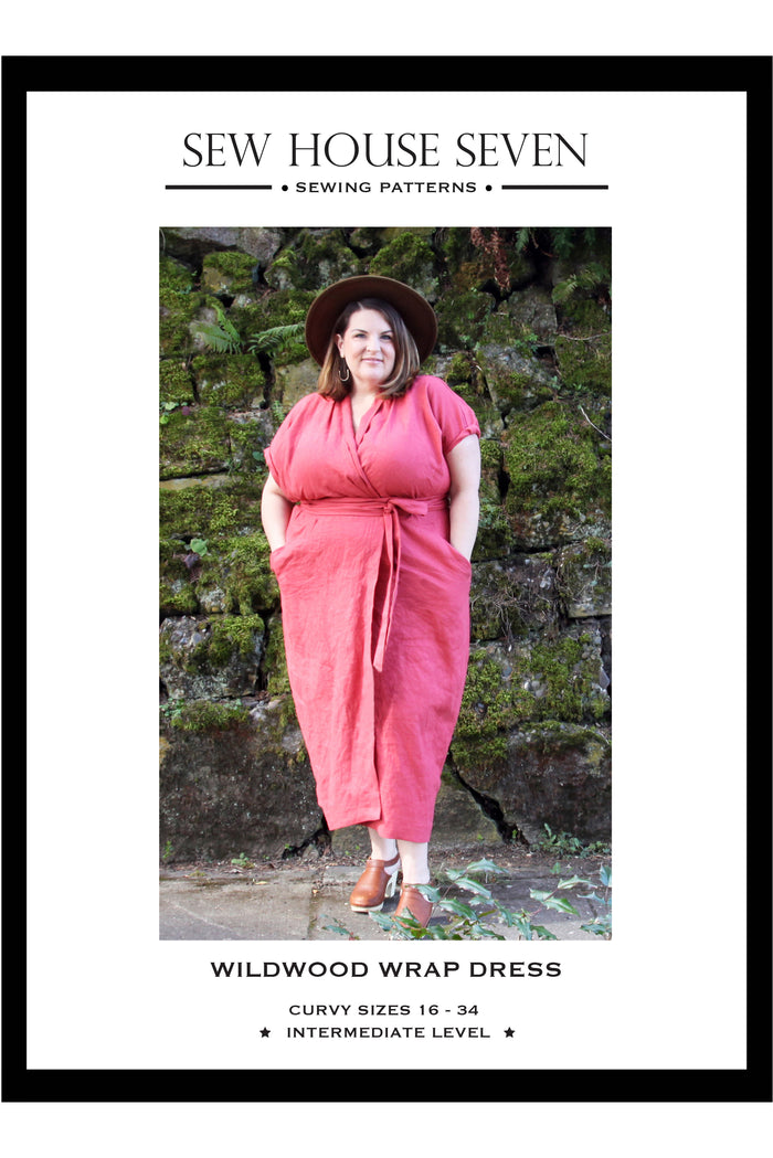 Wildwood Wrap Dress (sizes 16 - 34)