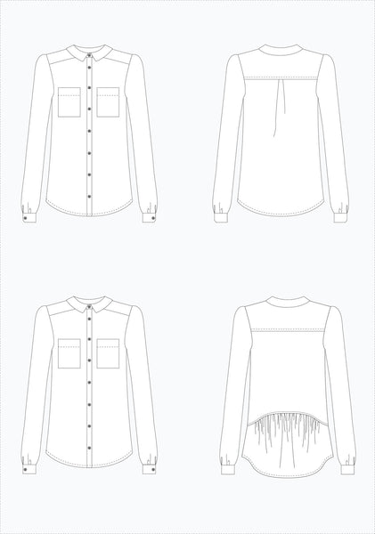 Archer Button Up Shirt (sizes 0 - 18)