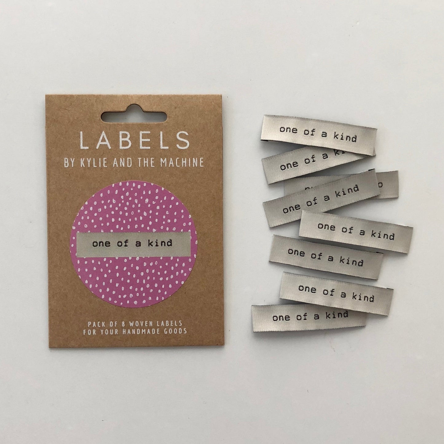 'One Of A Kind' woven labels 10 pack