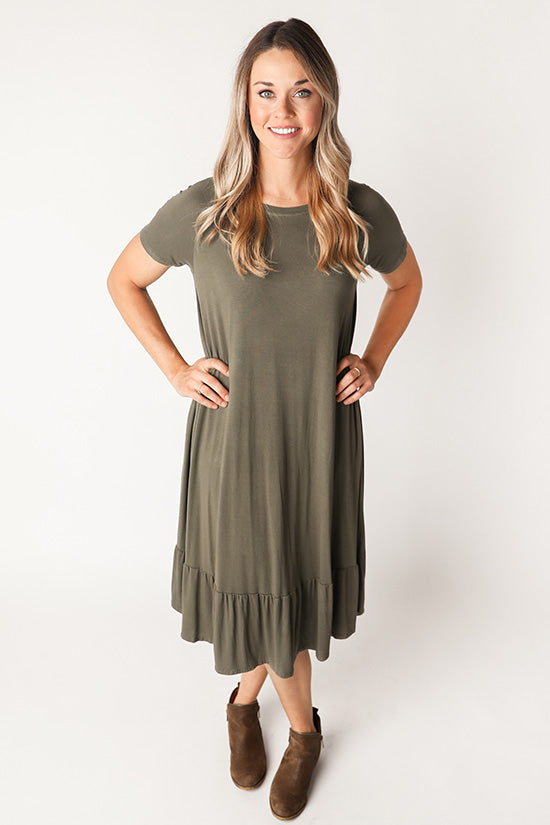 Waterfall Raglan Top & Dress