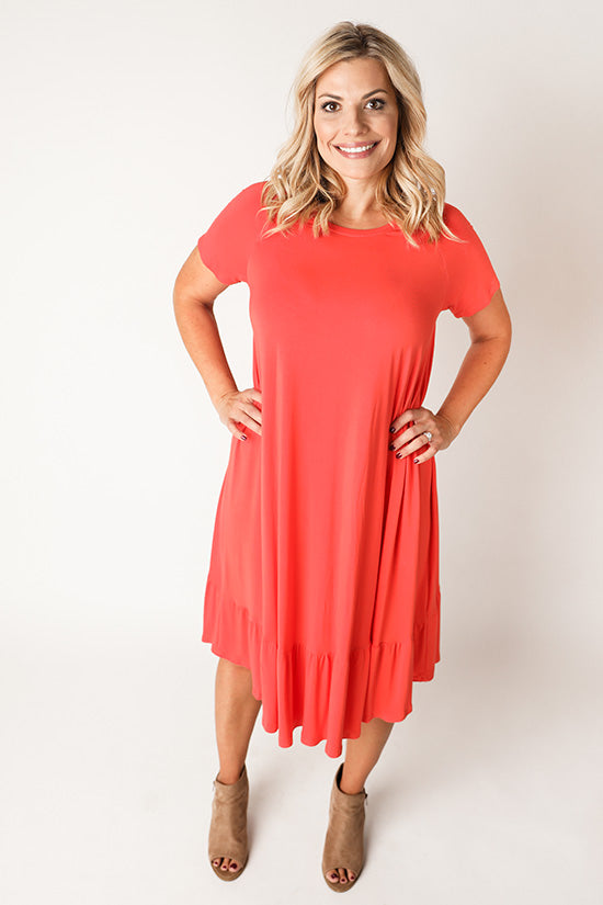 Waterfall Raglan Top & Dress