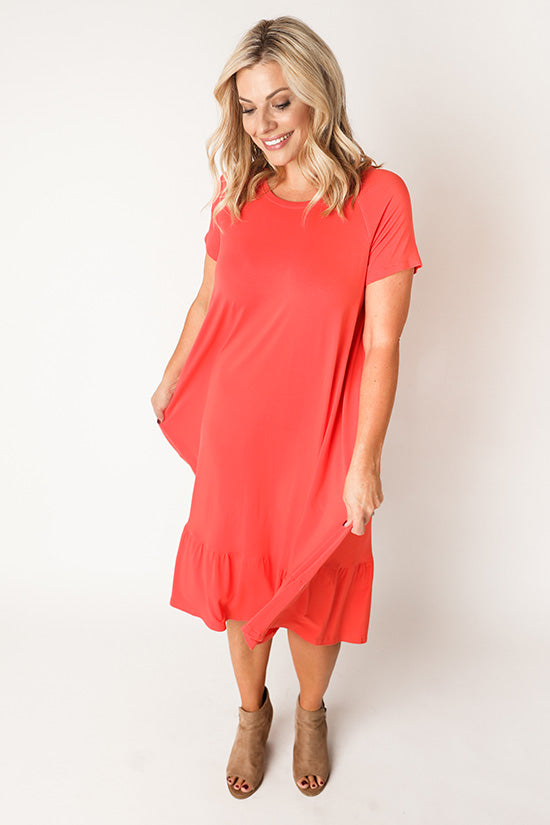 Waterfall Raglan Top & Dress