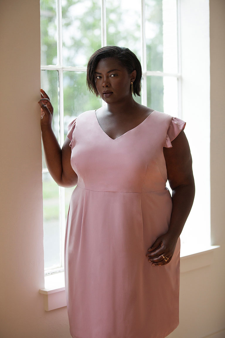 Claudette Dress (sizes 18 - 26) (last copy available)