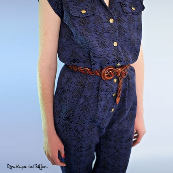 Dominique Jumpsuit (last copy available in print)